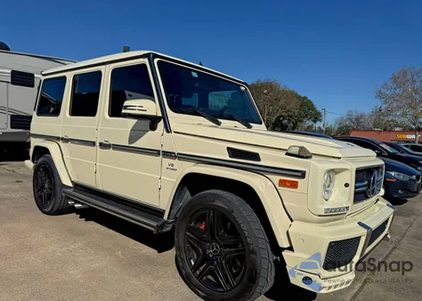 2015 Mercedes-Benz G 63 Amg z USA, uszkodzony, nr VIN WDCYC7DF9FX234021